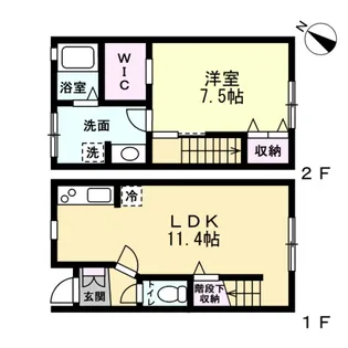 シャルム・コートの間取り
