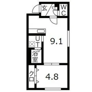晴蔵MIYANOSAWA(ハレクラミヤノサワ)【3階】の間取り