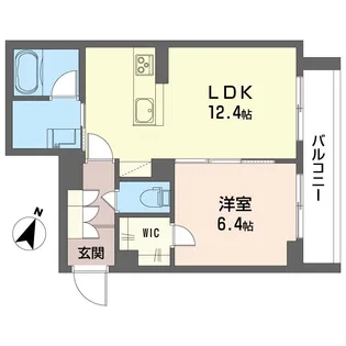 キポス メリッサ【2階】の間取り