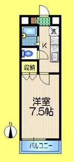 メゾン ド マルス【1階】の間取り