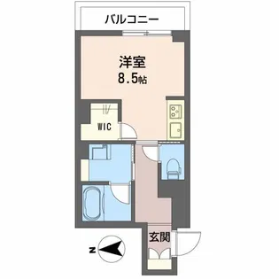 シャーメゾンステージ宇品東【3階】の間取り