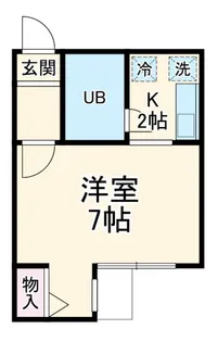 CASA聚楽【5階】の間取り