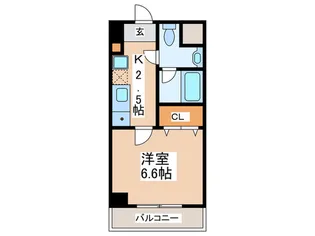 ラテルドムス【3階】の間取り