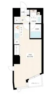カスタリア新宿御苑【5階】の間取り