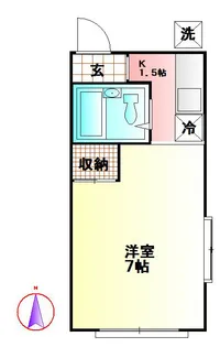 コートビレッジ萩原【2階】の間取り