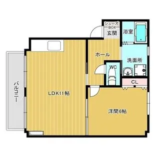 グランメール【2階】の間取り