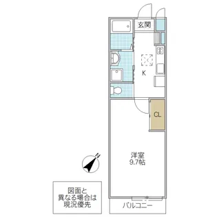 Reizen II【1階】の間取り