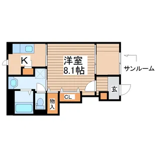ダイヤモンド90【1階】の間取り