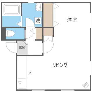 カーサ北16条【3階】の間取り