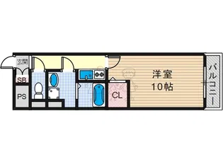 グローパレス湯里【2階】の間取り