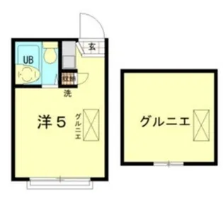 グランドパレス中野【2階】の間取り