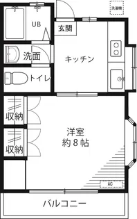 PALハイツ【1階】の間取り