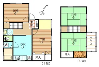 埼玉県さいたま市桜区大字白鍬【一戸建】の間取り