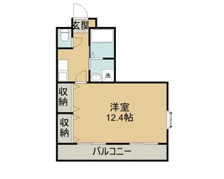 アートビップ幕張II【1階】の間取り