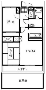 プレミール壱番館【1階】の間取り
