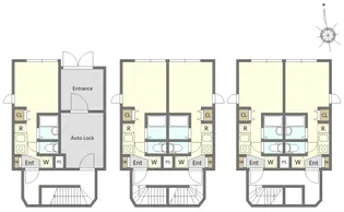 iON MEGURO W【2階】の間取り