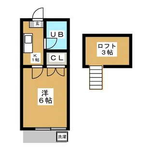 メゾン鎌ヶ谷A棟【1階】の間取り