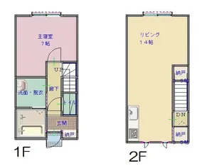 プリームスの間取り