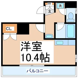 IKEDAYAII【5階】の間取り
