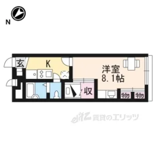 レオパレスMikumo【2階】の間取り