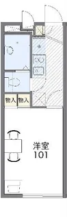 レオパレスMise【1階】の間取り