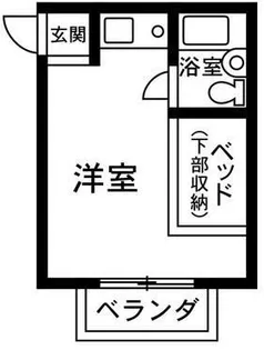 リバーサイドテラI【2階】の間取り