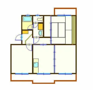 ファミールトマト【3階】の間取り