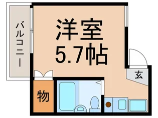 メゾン・パティオ【1階】の間取り