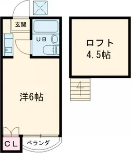 PAN多摩川【2階】の間取り