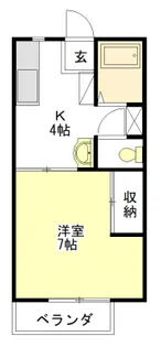 Twin Court A.B【2階】の間取り