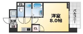 プロシード兵庫駅前通【5階】の間取り