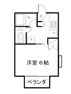若葉コート【1階】の間取り