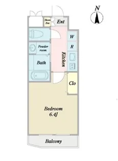 メゾン・スヴェニール【1階】の間取り