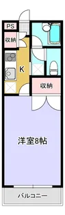 Libre uno(リブレ ウノ)【3階】の間取り