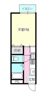 ジュネス白幡【1階】の間取り