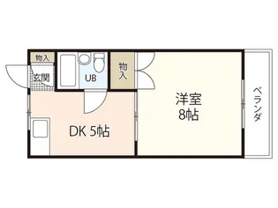 泉コーポ【2階】の間取り