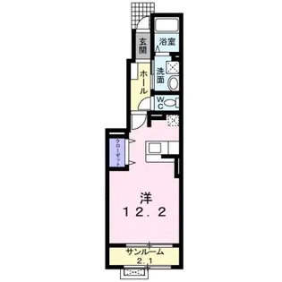 新潟県新潟市中央区女池南1【アパート】の間取り