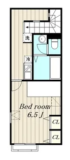 レオパレスプレジール町田(33894)【2階】の間取り