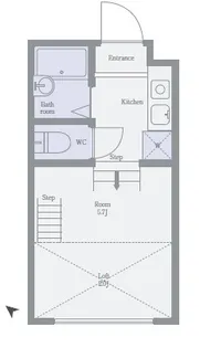 カメゾン【1階】の間取り