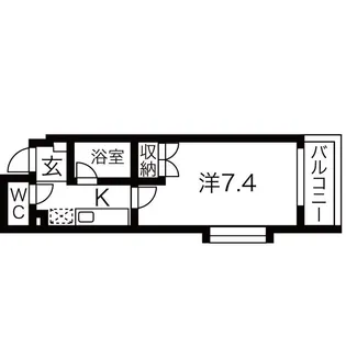 シティライフ覚王山【4階】の間取り