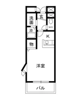 千葉県柏市西原3【マンション】の間取り