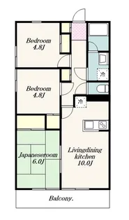 ボタニカテラス【3階】の間取り