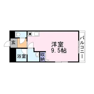 ソフィア21溝之口II【4階】の間取り