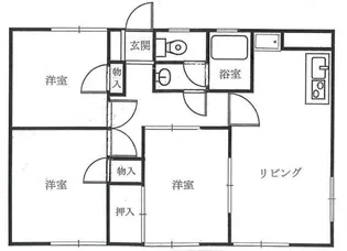 セントラルハイム【1階】の間取り