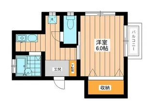 アライア【2階】の間取り
