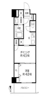 東京都港区白金1【マンション】の間取り