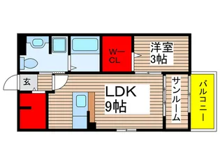 フィオリスタ【1階】の間取り