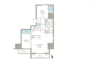 VISTA西早稲田【3階】の間取り