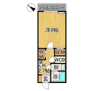 シャローム・クン【2階】の間取り