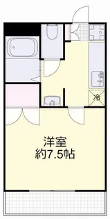 ワンダースメゾン青江【1階】の間取り